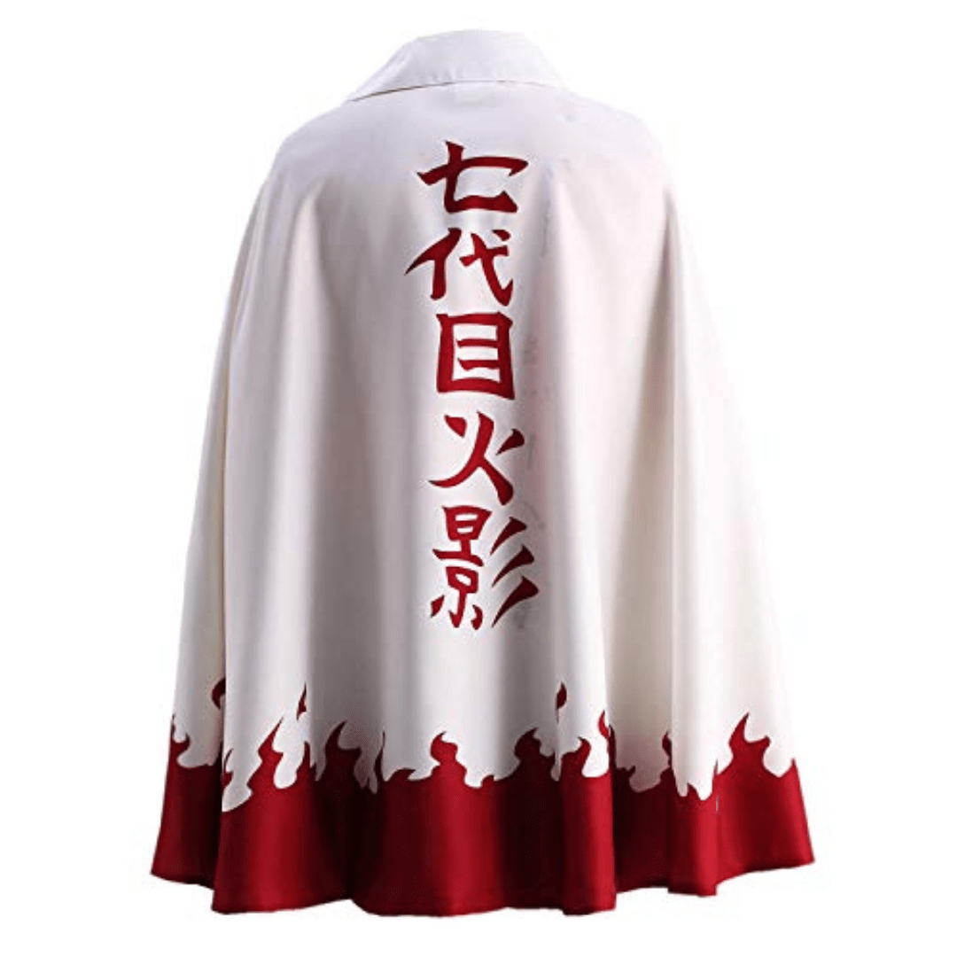 Naruto Uzumaki 7th Hokage Cloak Cosplay Costume-0