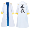 One Piece Admiral Kizaru Cosplay Cloak-0