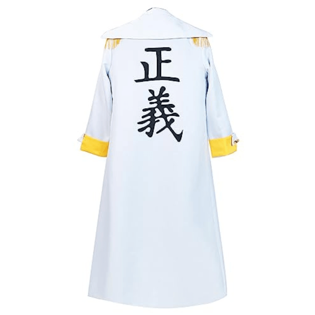 One Piece Admiral Kizaru Cosplay Cloak-2