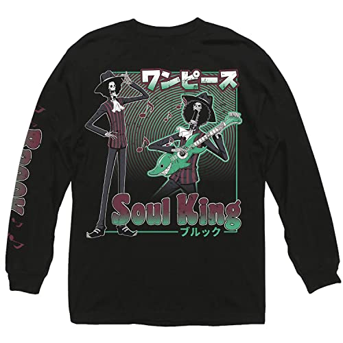 Anime One Piece T-Shirt - Brook Soul King Concert T-Shirt-1