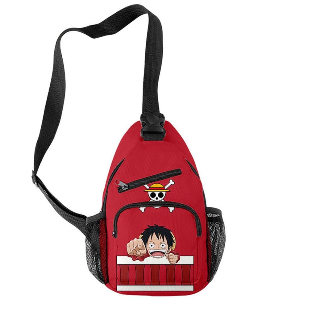 One Piece Chibi Luffy Crossbody Shoulder Bag