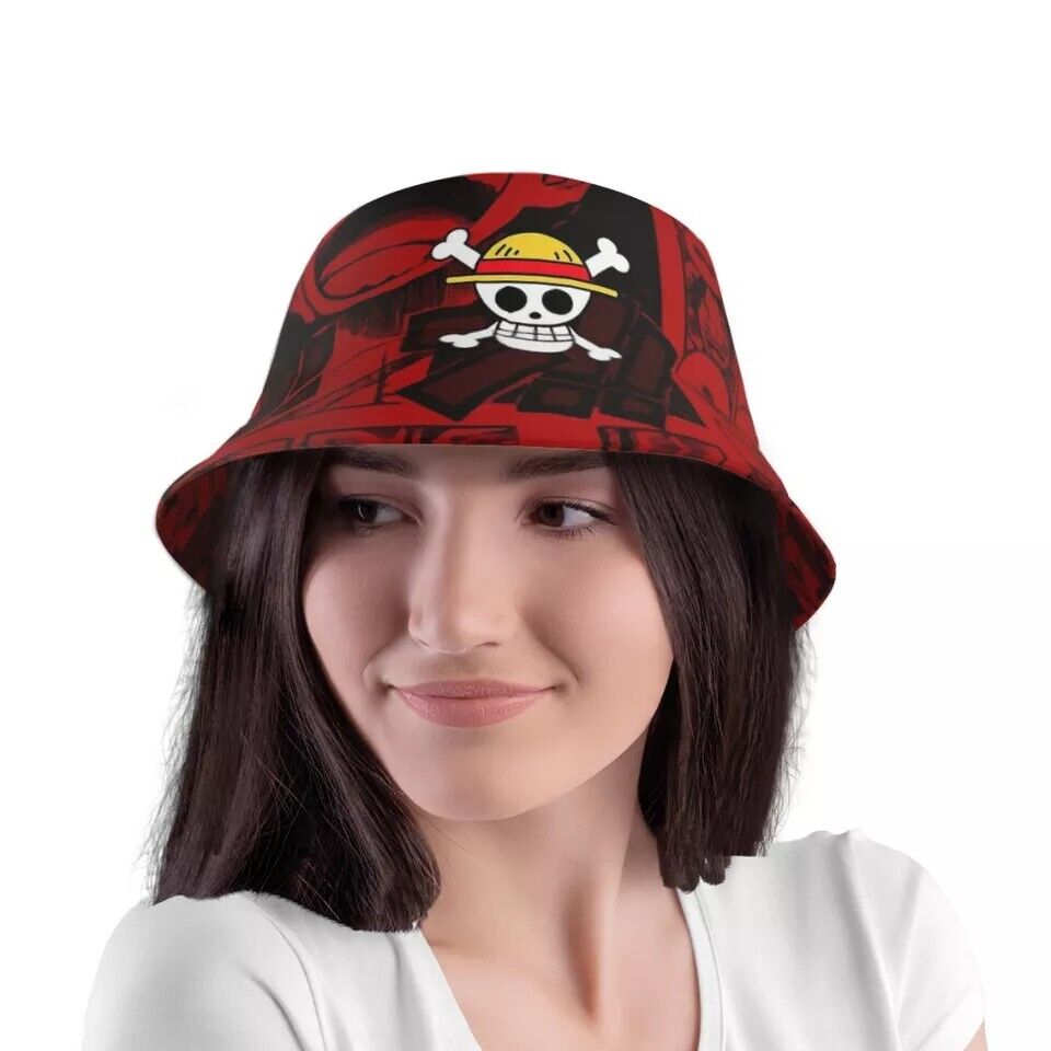 One Piece Crew Bucket 3D Hat