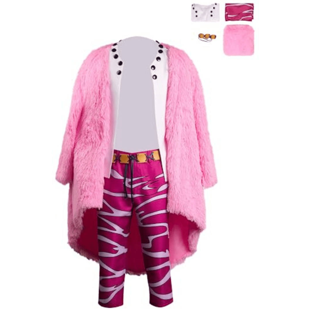 One Piece Doflamingo Special Cosplay Costume-0