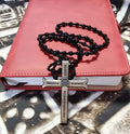 One Piece Dracule Mihawk Cross Sword Necklace