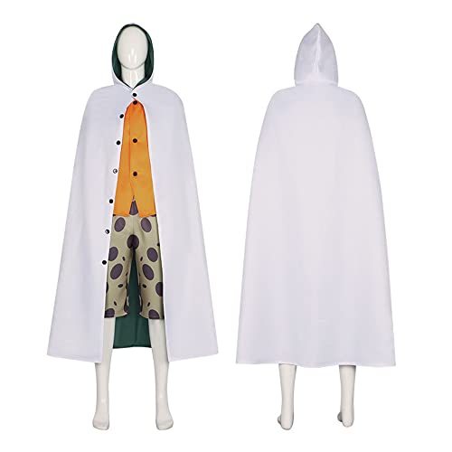 One Piece Full Rayleigh Cosplay Costume-3