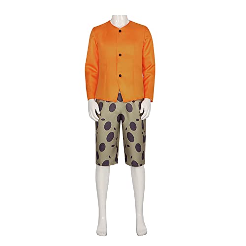 One Piece Full Rayleigh Cosplay Costume-1