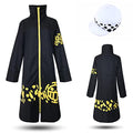 One Piece Iconic Trafalgar Law Cosplay Costume-0