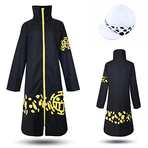 One Piece Iconic Trafalgar Law Cosplay Costume-0
