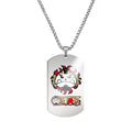 One Piece Jinbe Silver Necklace