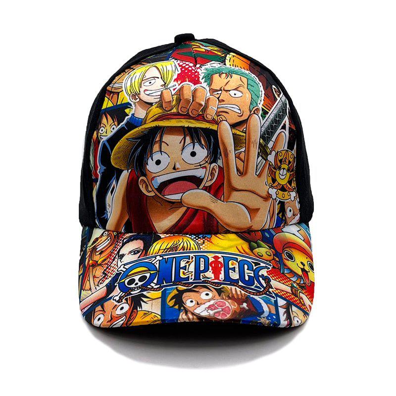 One Piece Luffy Anime 3D Hat-0