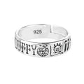 One Piece Luffy Silver Ring