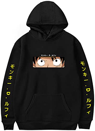 One Piece Monkey D Luffy Eyes Hoodie Style 2