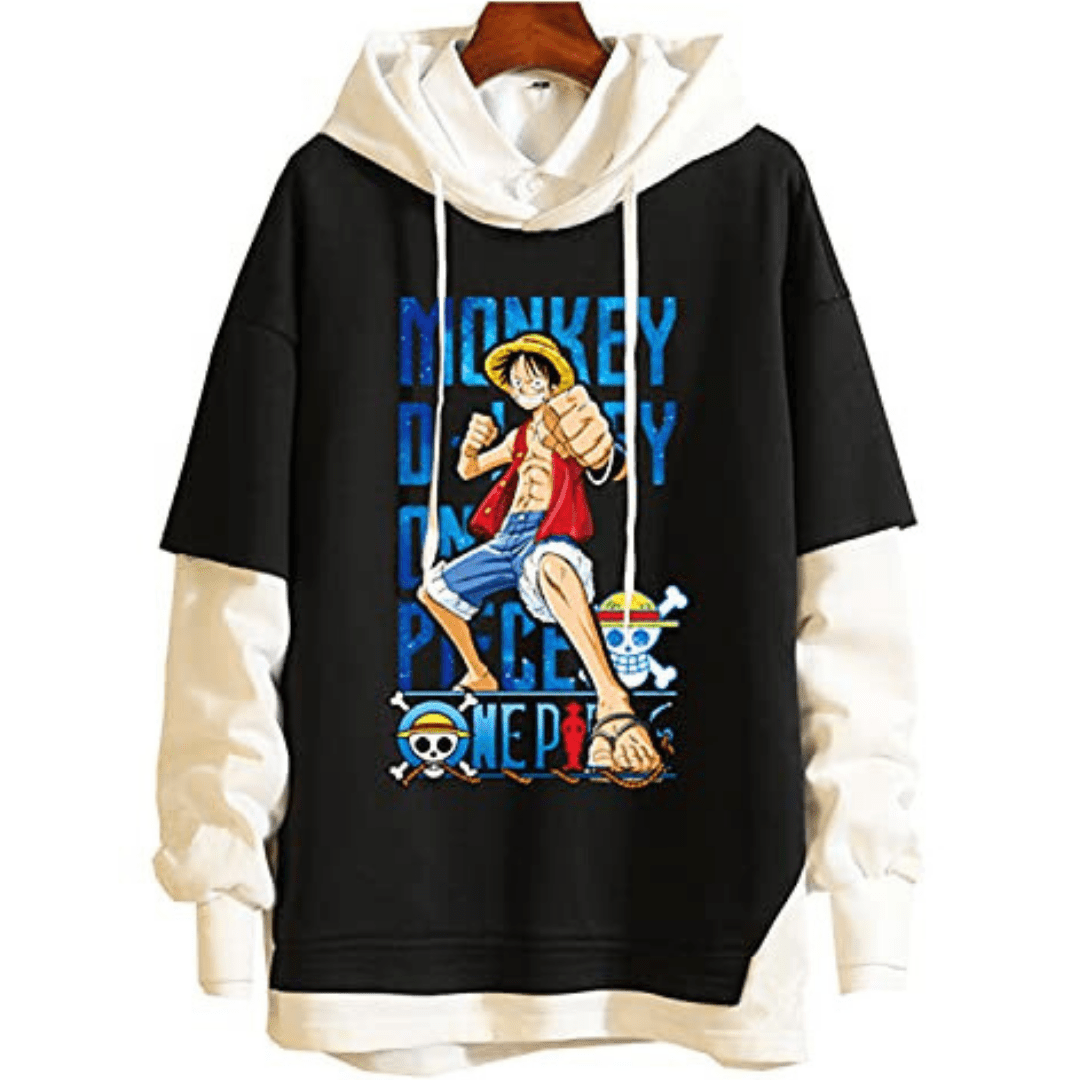 One Piece Monkey D Luffy First Fight Classic Hoodie