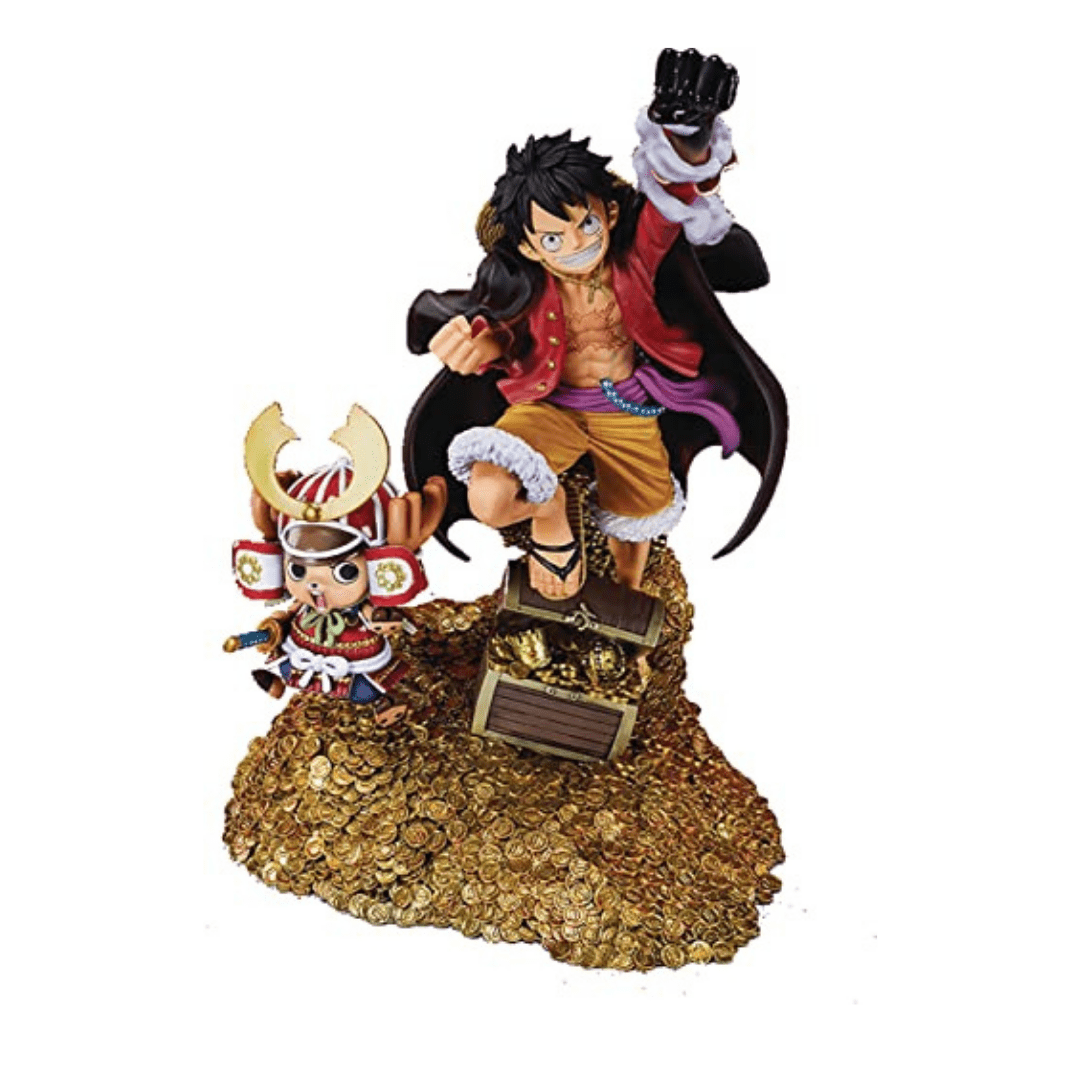 One Piece Monkey D. Luffy X Chopper Treasure Figure