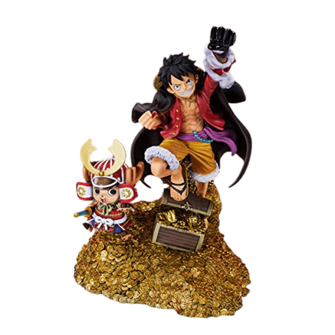 One Piece Monkey D. Luffy X Chopper Treasure Figure