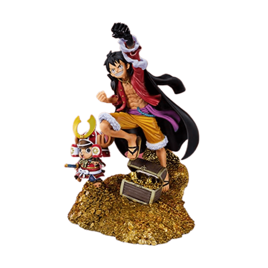 One Piece Monkey D. Luffy X Chopper Treasure Figure