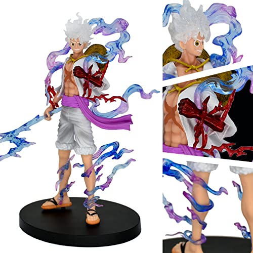 One Piece Mugiwara Luffy Gear 5 Attack Style Figure