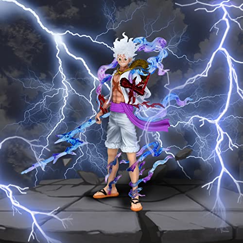 One Piece Mugiwara Luffy Gear 5 Attack Style Figure