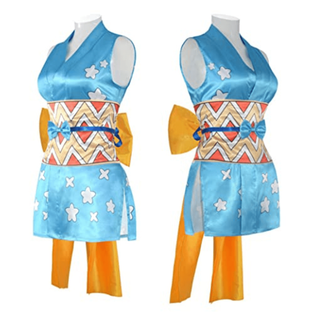 One Piece Nami Wano Style Cosplay Costume-4