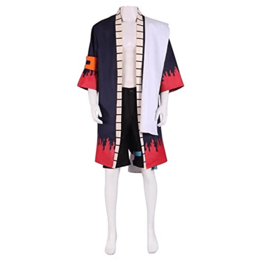 One Piece Portgas D. Ace Alabasta Cosplay Outfit-1