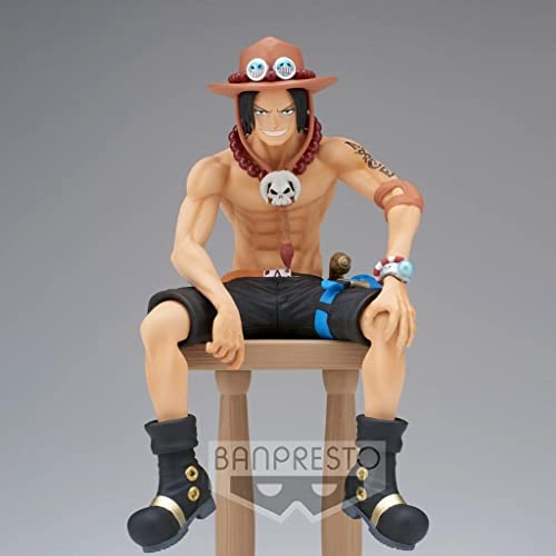 One Piece Portgas.D.Ace Sitting Epic Statue