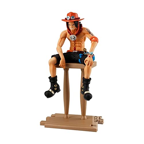 One Piece Portgas.D.Ace Sitting Epic Statue