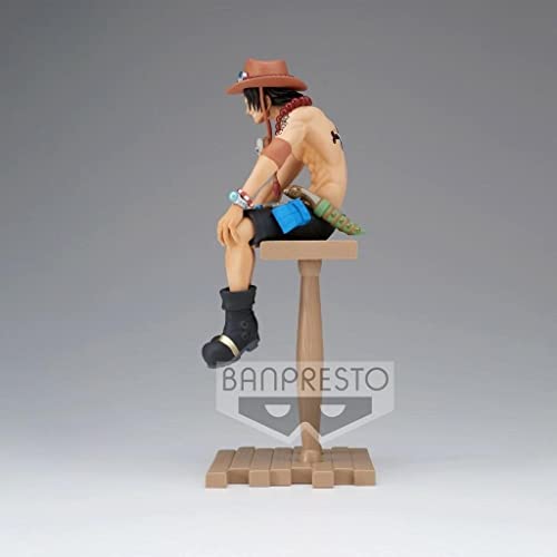 One Piece Portgas.D.Ace Sitting Epic Statue