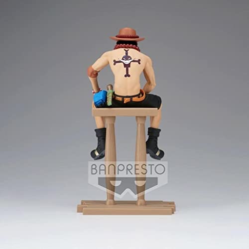 One Piece Portgas.D.Ace Sitting Epic Statue