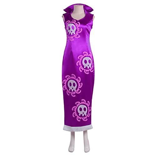 One Piece Queen Boa Hancock Full Cosplay Costume-3