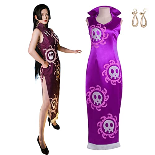 One Piece Queen Boa Hancock Full Cosplay Costume-0
