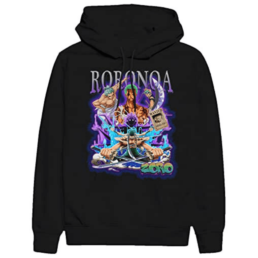 One Piece Roronoa Zoro Adventure Resume Hoodie