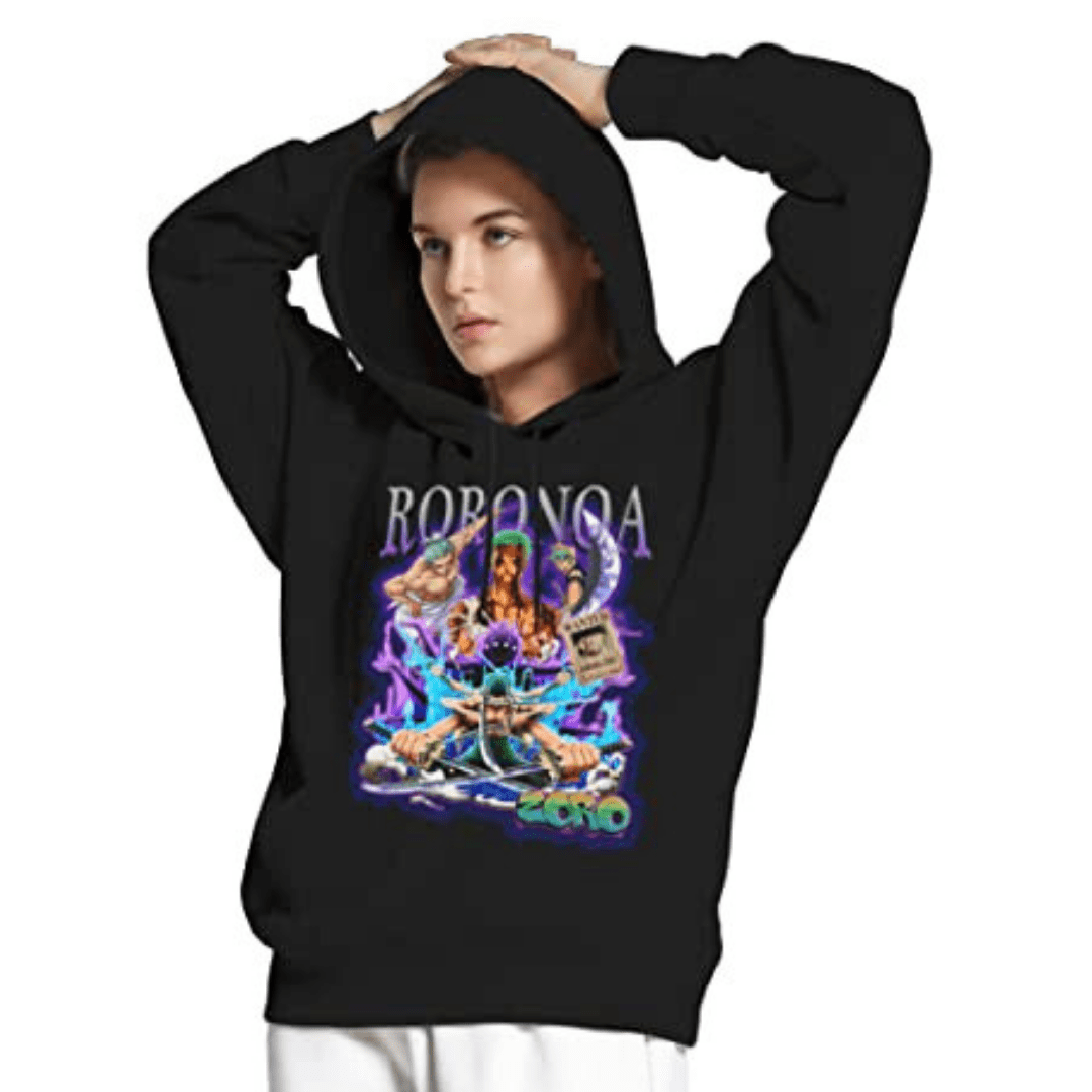 One Piece Roronoa Zoro Adventure Resume Hoodie