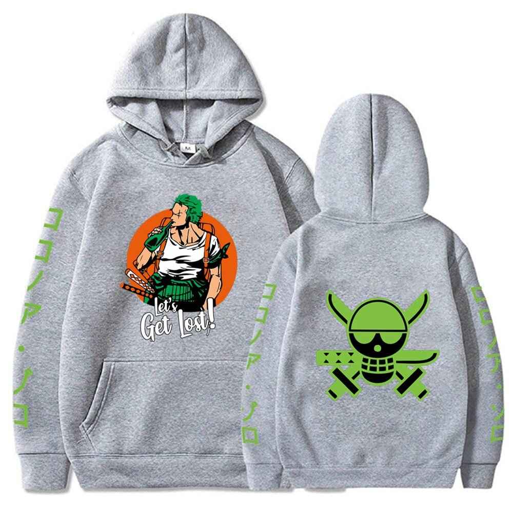 One Piece Roronoa Zoro Fan Lost Joke Hoodie