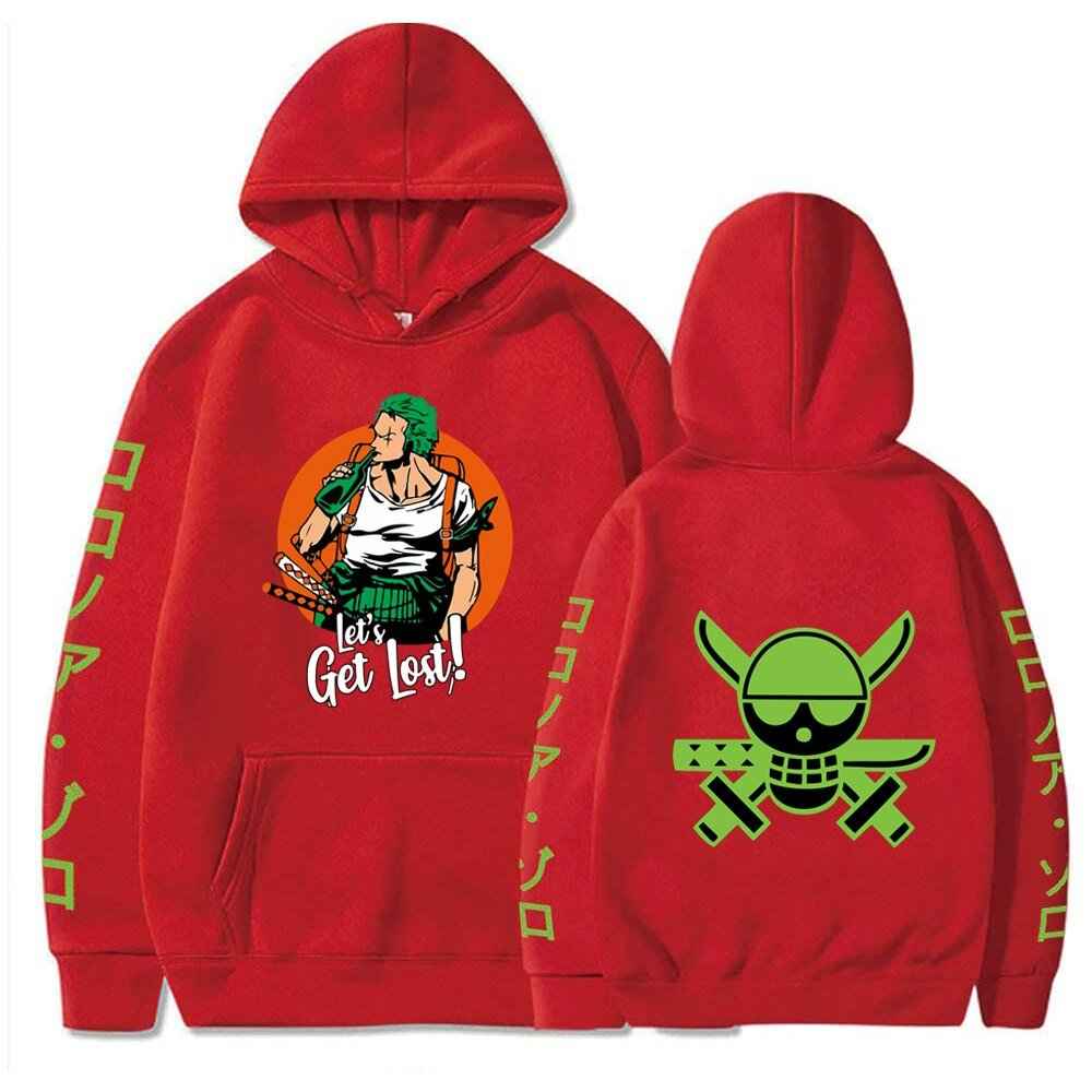 One Piece Roronoa Zoro Fan Lost Joke Hoodie