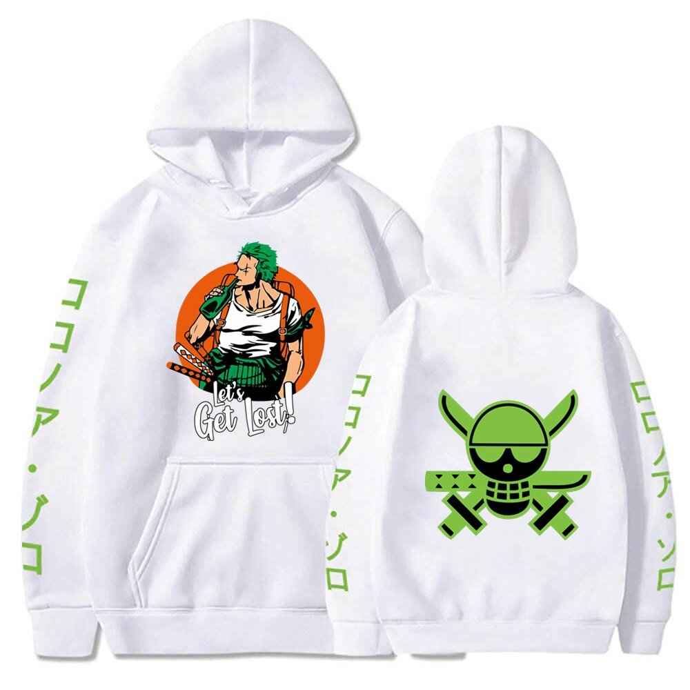 One Piece Roronoa Zoro Fan Lost Joke Hoodie