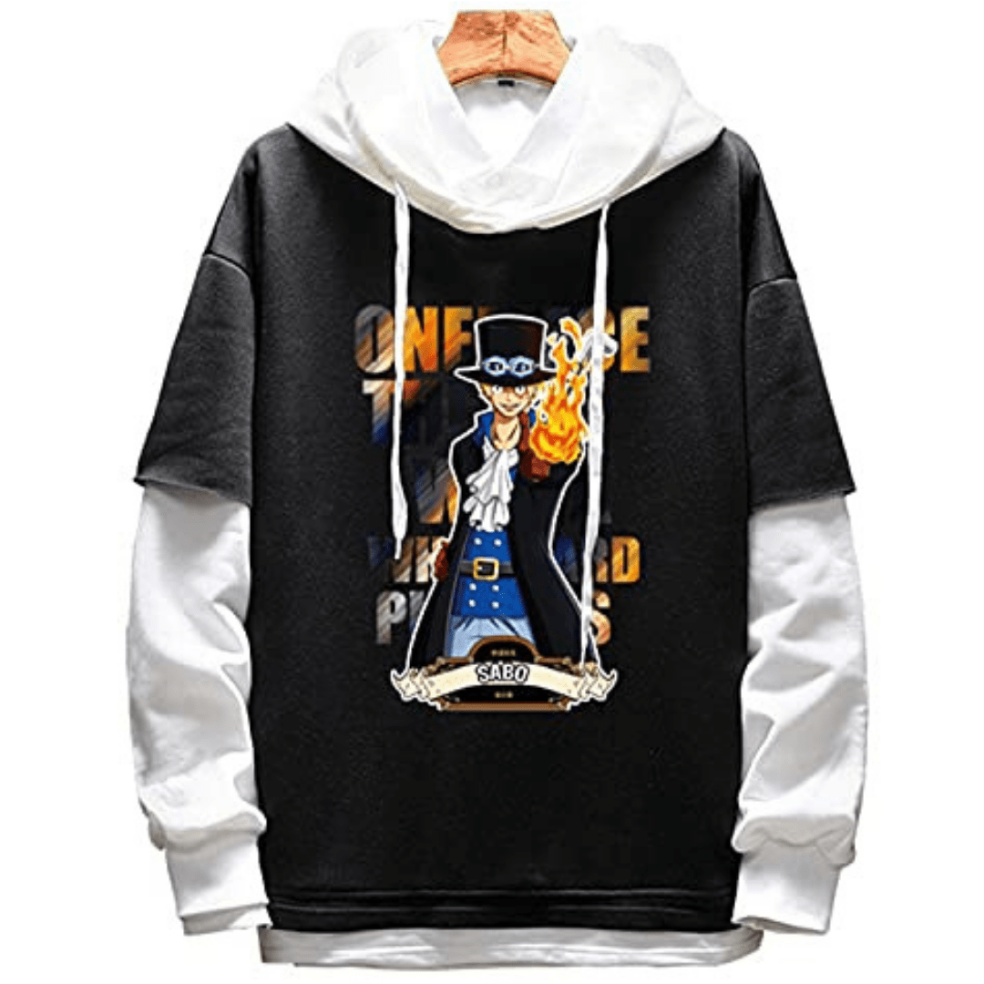 One Piece Sabo Epic Pose Hoodie Style 1