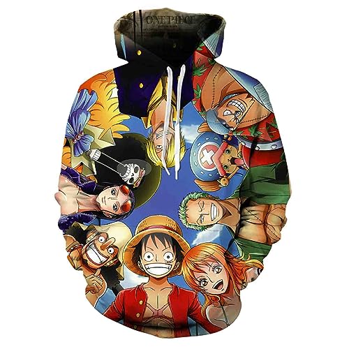 One Piece Standard Anime Hoodie Style 2-0