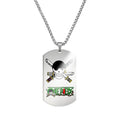One Piece Zoro 3 Swords Necklace