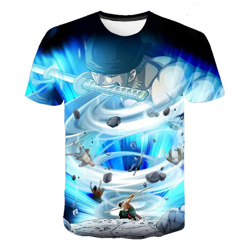 One Piece T-Shirt – Roronoa Zoro | Unleash Your Inner Swordsman!