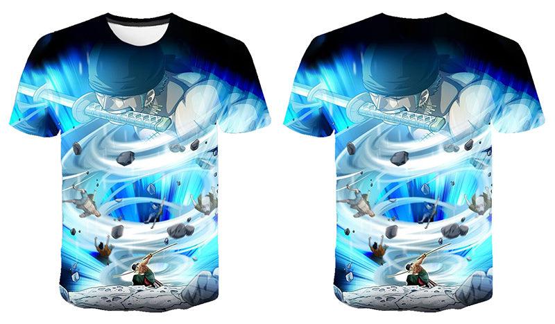 One Piece T-Shirt – Roronoa Zoro | Unleash Your Inner Swordsman!