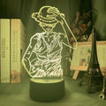 One Pieces Luffy 3D LED New Style