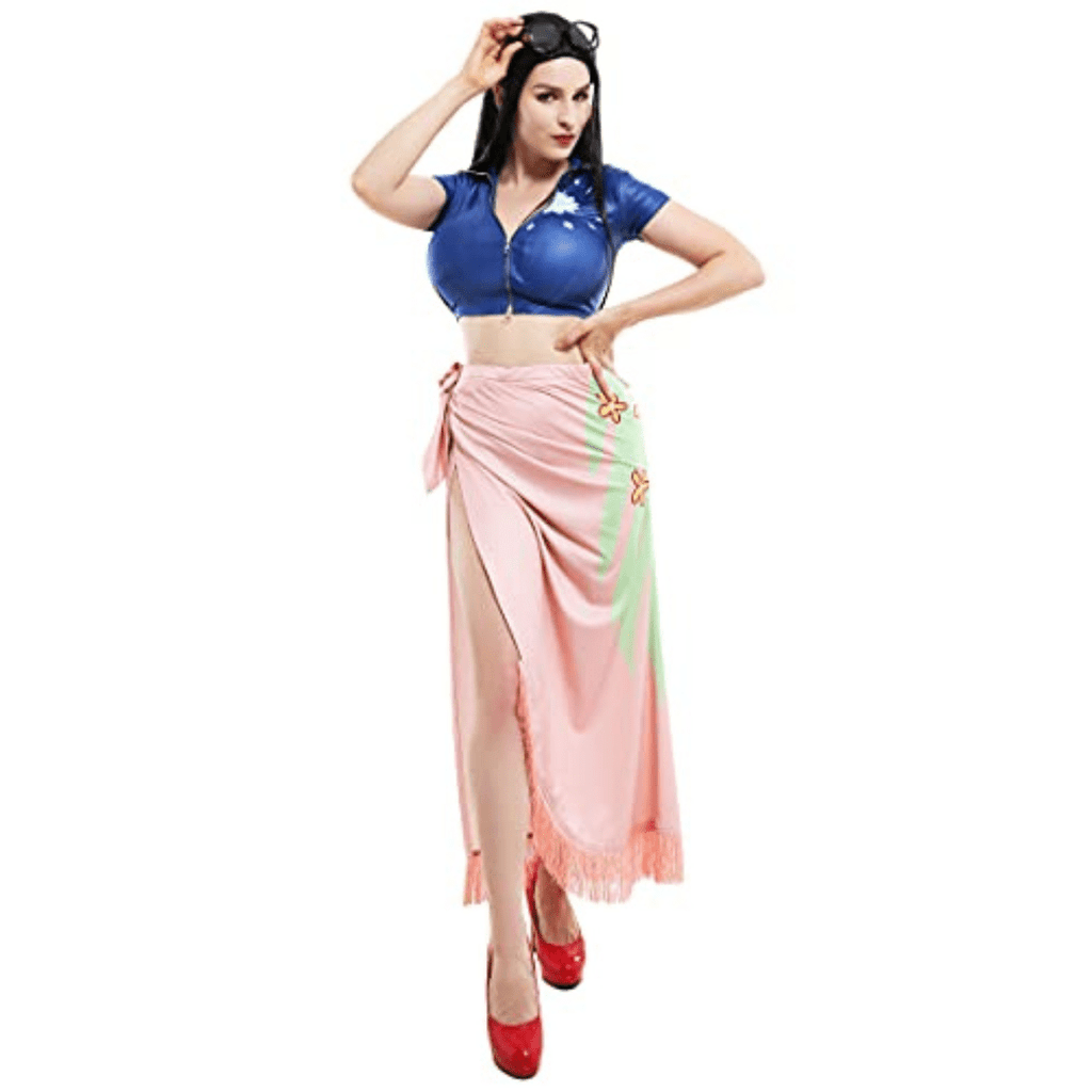 Robin East Blue Style Cosplay Costume-0