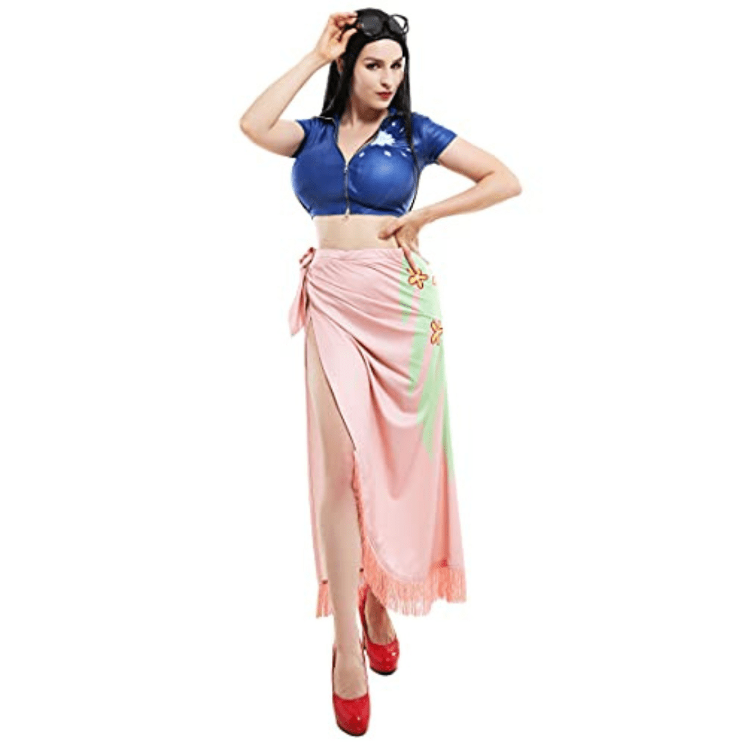 Robin East Blue Style Cosplay Costume-0