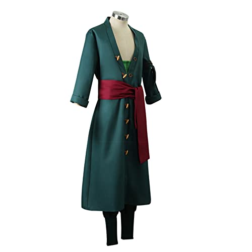 Roronoa Zoro Wano Style 2 Cosplay Costume-3