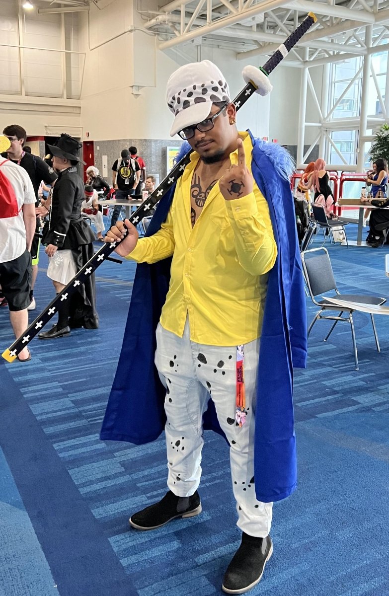 Trafalgar D Law East Blue Cosplay Costume-4
