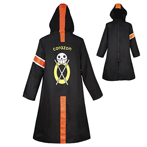 Trafalgar Law Corazon Cosplay Cloak-1