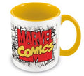 Marvel Comics Logo Coloured Inner Mug-0