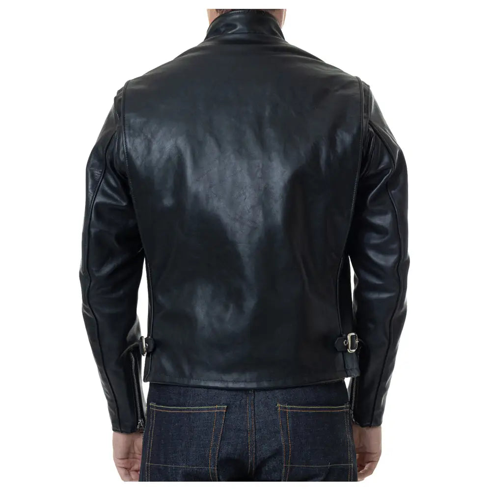 Men’s Classic Racer Leather Jacket-2