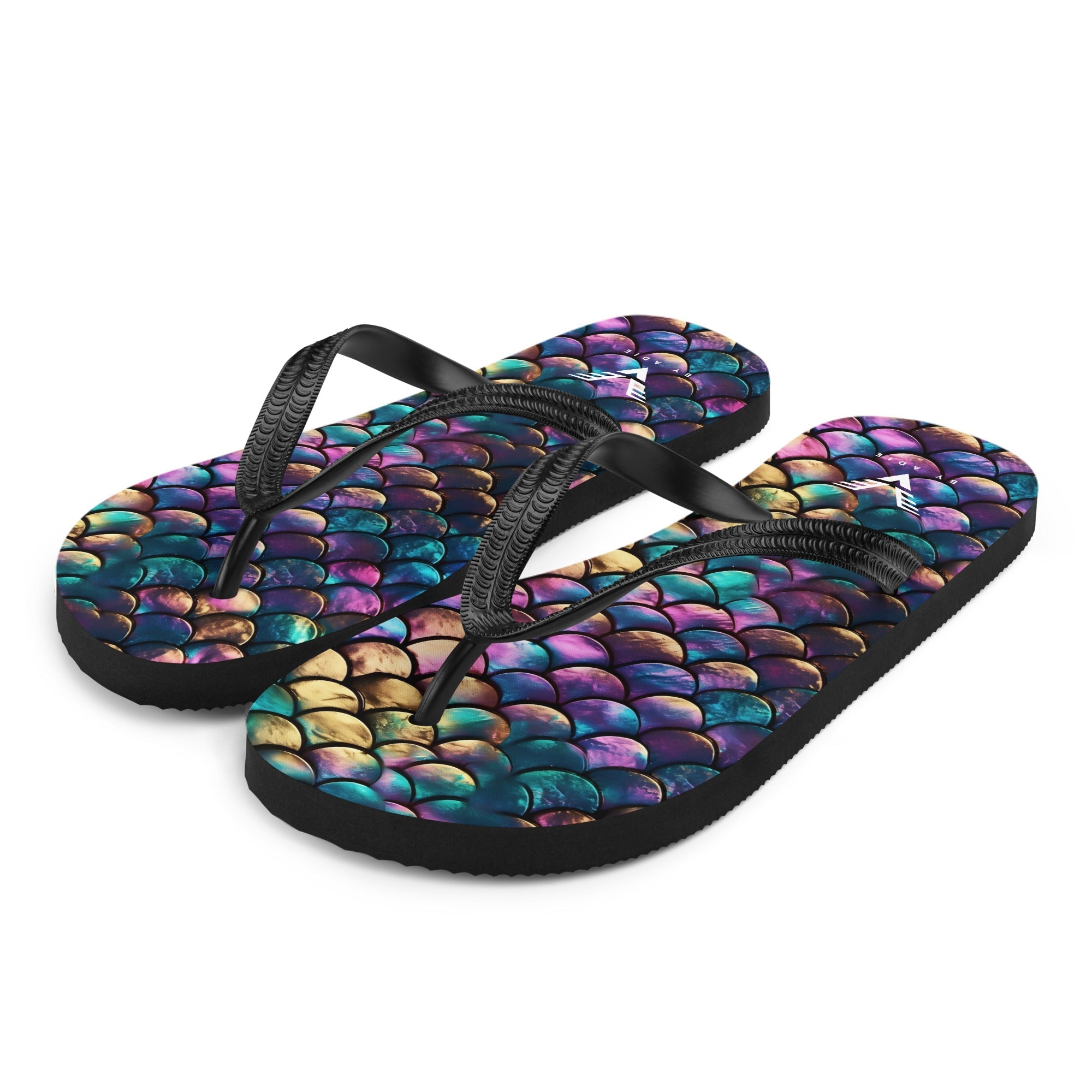 Mermaid Vibes Flip Flops