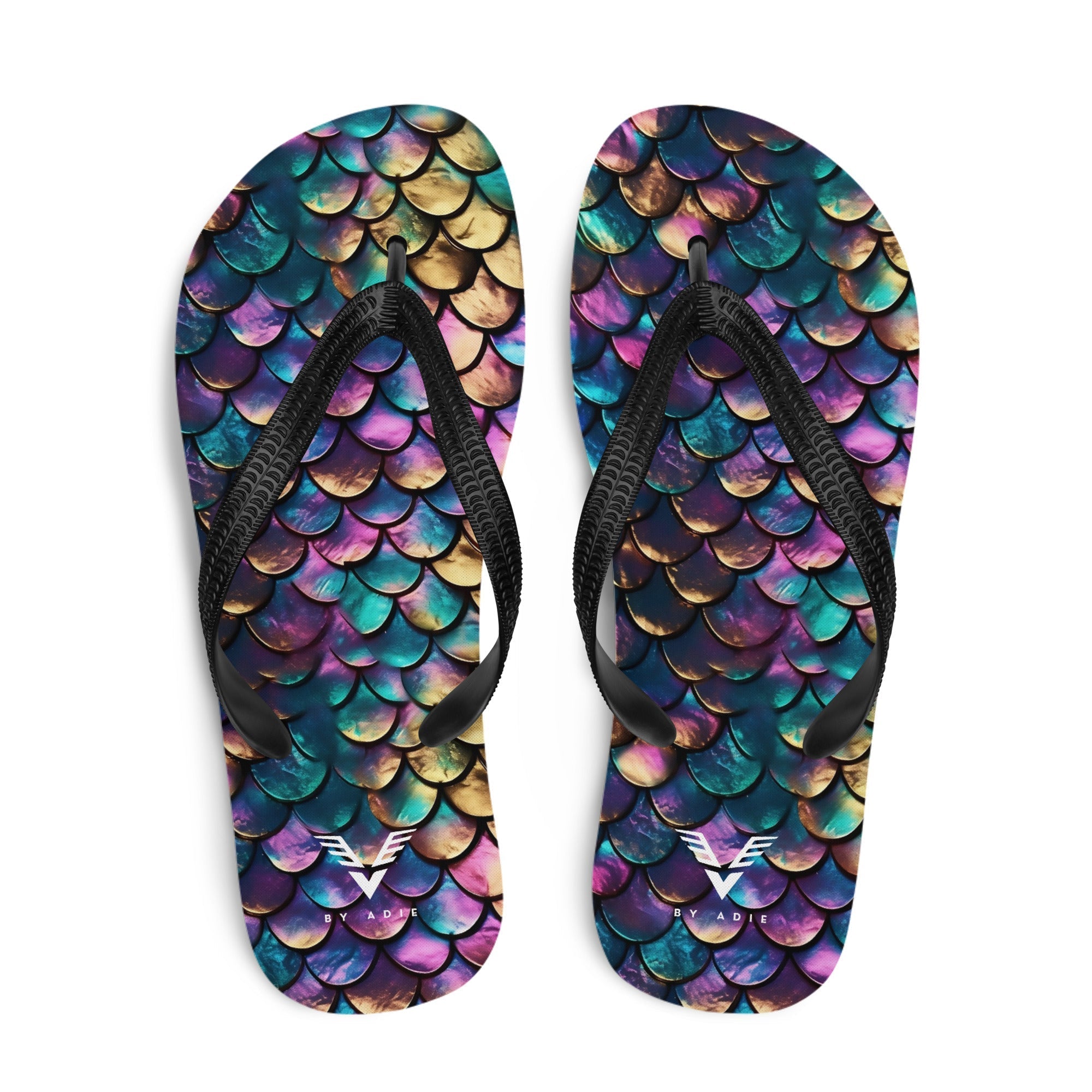 Mermaid Vibes Flip Flops